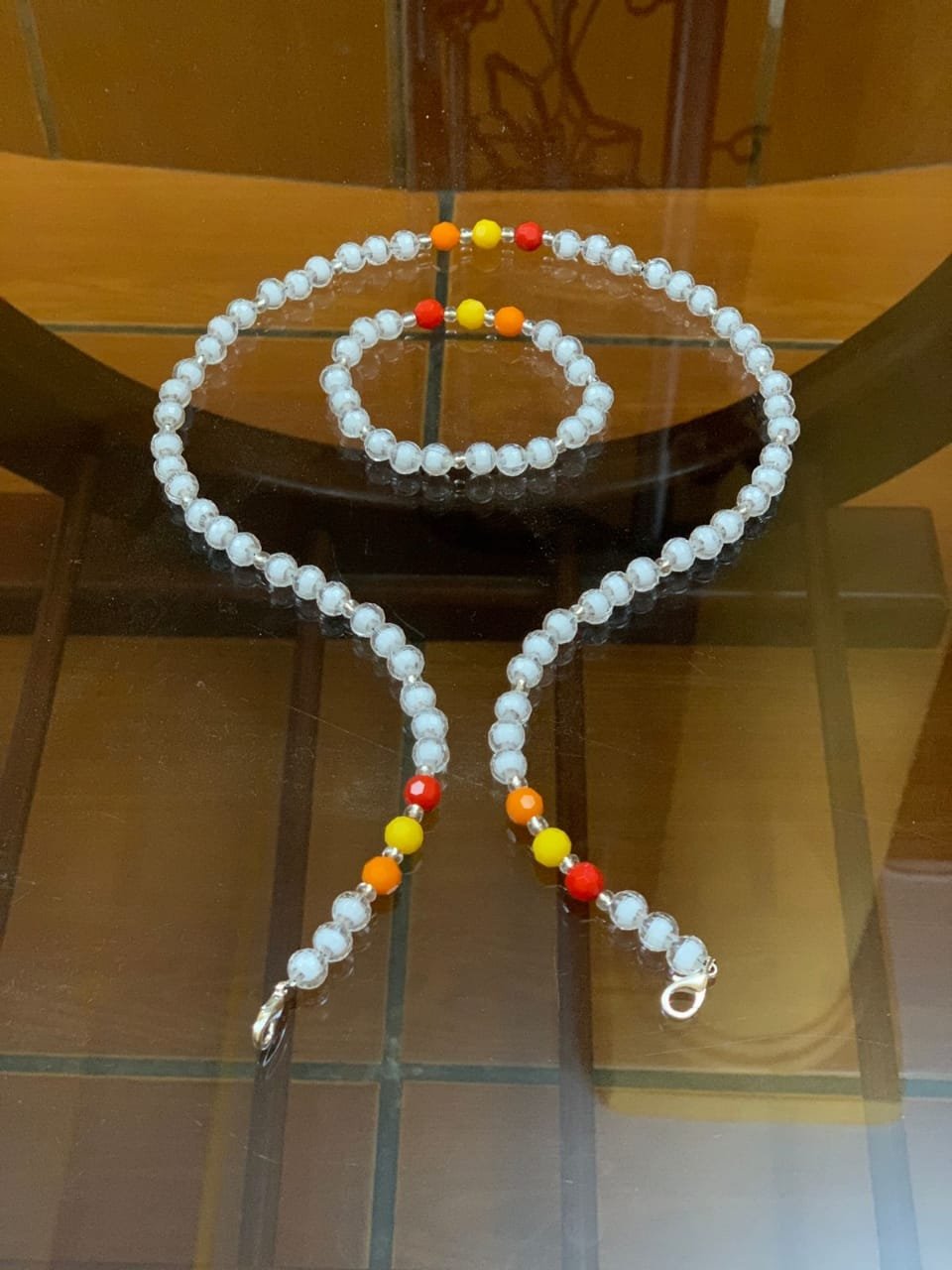 Combo sujetador de mascarilla + pulsera