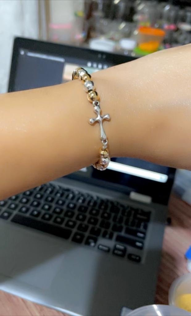 Pulsera de cruz #155