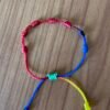 Pulsera de 7 nudos (amuleto protector) de colores #161