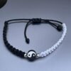 Pulsera tejida Ying Yang #180